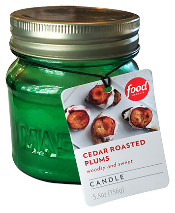 Cedar Roasted Plum Mason Jar Candle