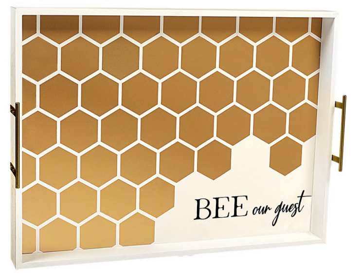 Bee Our Guest Tray
