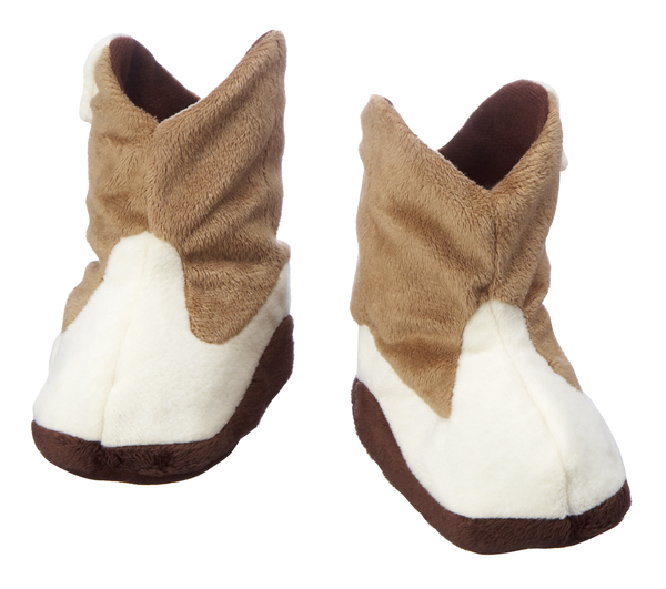 Cowboy Boot Slippers - Curious Bear Marketplace