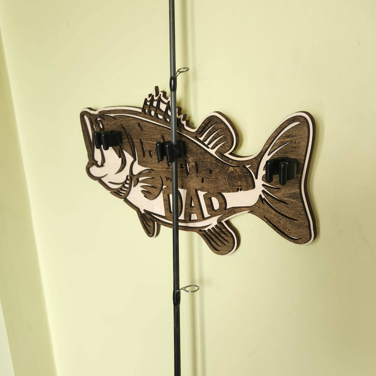 Fishing Rod Holder - Gift for Dad