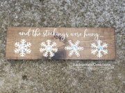 Snowflake Stocking Hanger