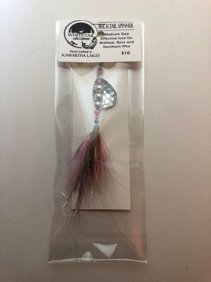 Bucktail Spinner Medium Pink / SilverSM030