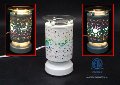 7" Touch Lamps with Oil/Wax Warmer - Curious Bear Marketplace